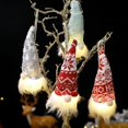 thumbnail image 3 of 2PCS Christmas Decorations, Old Man in the Forest Luminous Pendants with Lights, Faceless Dolls, Hanging Ornaments for Home Furnishings (Style D+E), 3 of 5