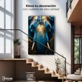 thumbnail image 3 of Cuadro Decorativo Canvas Revolution Elefante Dorado 60x90, 3 of 4