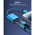 iPhone Headphone Adapter with Charge 2in1 Lightning to 3.5mm Female