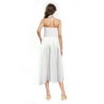 thumbnail image 3 of Jewel Badgley Mischka Justine Halter Neck Midi Dress, 3 of 6
