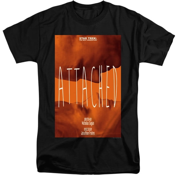 Star Trek Tng Season 7 Episode 8 Adult Tall T-Shirt 18/1 T-Shirt Black