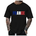 thumbnail image 1 of Wyzesi Pointed Collar T Shirts Boy Men's Spring and Summer Fashion Pure Color Printed Before The Bosom Breathable T Shirt Fall T Shirts for Men Button Down, 1 of 4