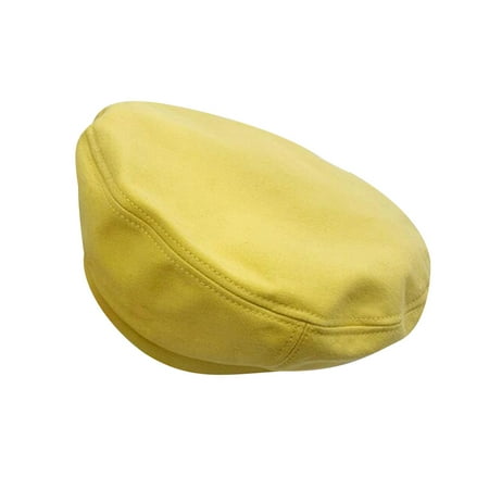 

CXDa Fashion Woman Solid Color Girl Beret Beanie Cap Painter Summer Spring Sun Hat