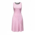 thumbnail image 5 of Shihyeh Summer Dresses for Women Casual Loose Sleeveless Sundress Boho Floral Beach Vacation Tank Dress, 5 of 6