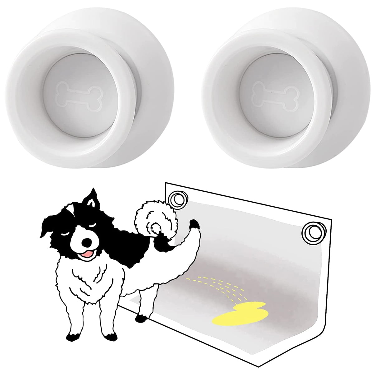 NKTIER 2 Pack Pee Pad Holder For Potty Training Pad