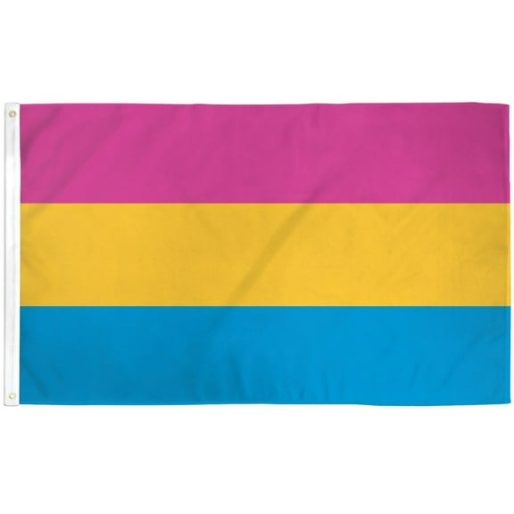 2x3 Pansexual Waterproof Flag Gay Pride LGBTQ Omnisexual Outdoor Banner New