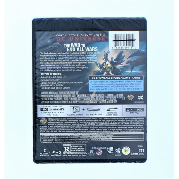 Justice League Dark: Apokolips War MFV (4K UHD Blu-ray) (4K