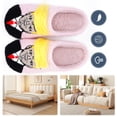 thumbnail image 1 of Pantuflas Peludas Pelo Falso 3D Felpa Con Trump Cómodas para Hombres Y Mujeres, 1 of 9