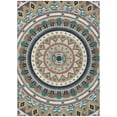 thumbnail image 2 of Addison Rugs Chantille Indoor/Outdoor Transitional Geometric Taupe Machine Washable Rectangle Rug, 10' x 14', 2 of 8