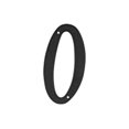 thumbnail image 1 of Deltana RNZ40 4 in. House Numbers- Black - Zinc, 1 of 1