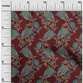 thumbnail image 1 of oneOone Polyester Lycra Fabric Leaves|Floral & Paisley Block Print Sewing Fabric BTY 56 Inch Wide, 1 of 4