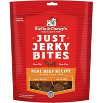 Stella & Chewy's Just Jerky Bites Real Beef Recipe Dog Treats, 6 oz. Bag
