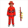 thumbnail image 3 of Toddler for Boys Unisex Firefighter Dress up 2-3 Years Halloween, 3 of 5
