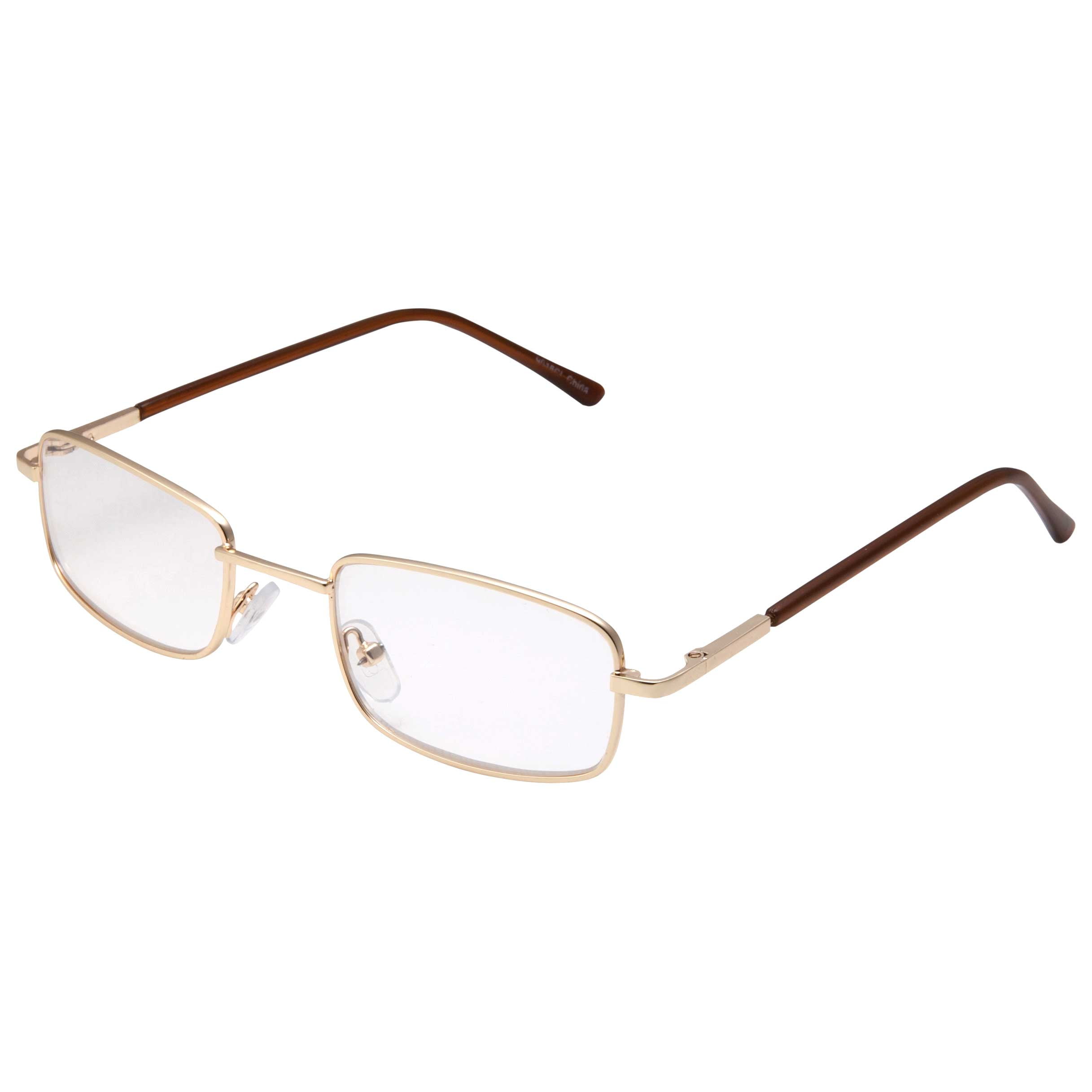 Grinder Punch Adult Unisex Rectangle Frame Clear Lens Non