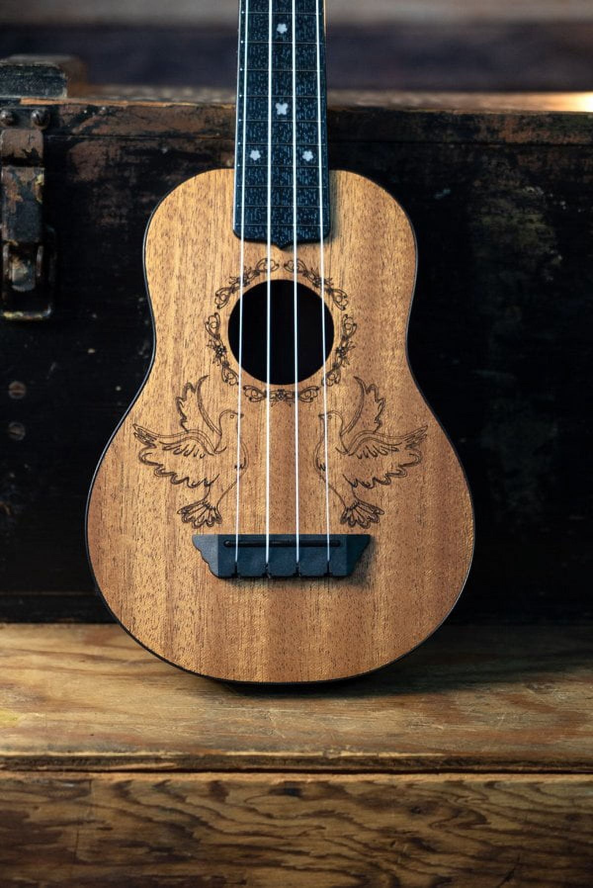 Oscar Schmidt Nature Series Soprano Ukulele - Dove - OUNDOVE