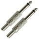 thumbnail image 1 of 2x enchufe de bajo de guitarra 1/4 '' 6,35mm Cable de amplificador enchufe accesorios de instrumento, 1 of 7