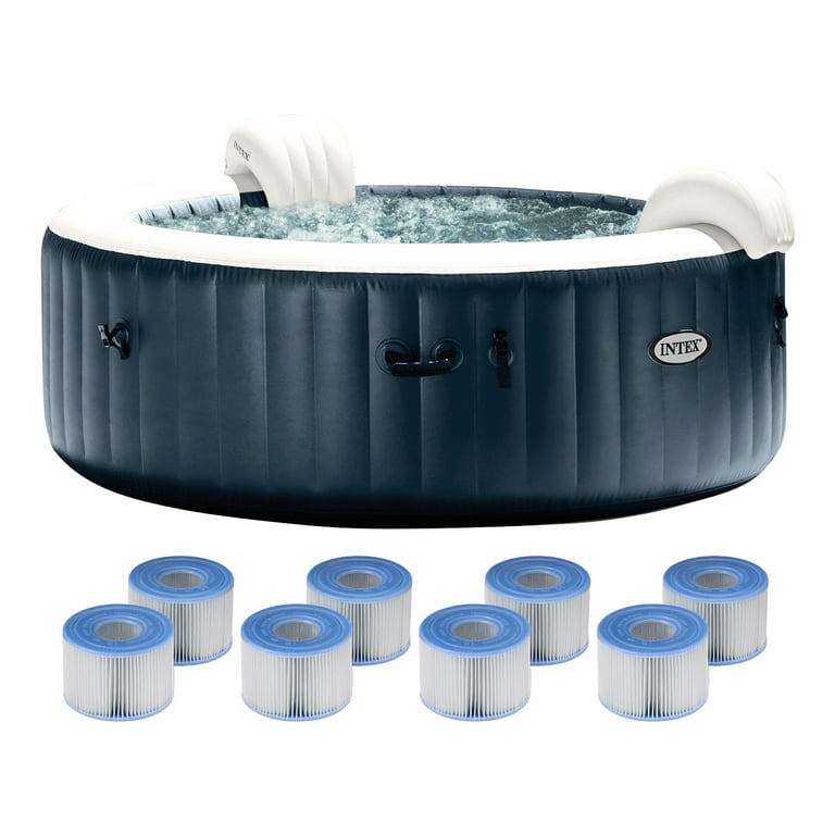 Intex PureSpa Plus Portable Inflatable Hot Tub with Heater