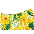thumbnail image 5 of Beezizac Big Girls Cute Yellow Pineapple Pajamas 2-Piece Short Sleeves PJ Set Summer Cozy Kid Pretty Jammies Size 16, 5 of 7