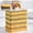Yellow, variant on Bilqis Kitchen Sponges - 5 Pack Large Cellulose Dish Washing Sponges, Natural Wood Pulp, Quick Drying & Non Scratch Plant Based Eco Friendly Scrubber for Dishwashing