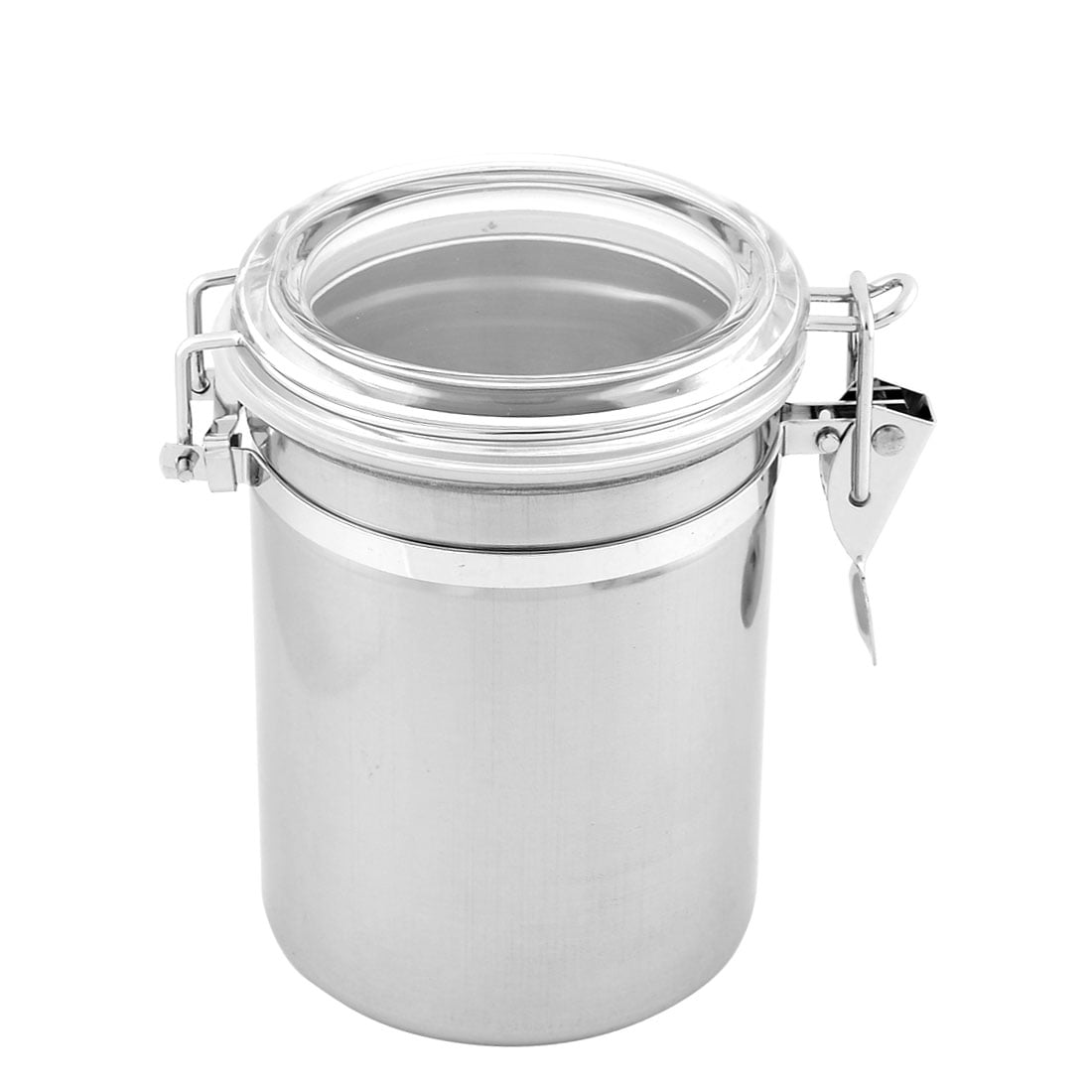 Unique Bargains Kitchen Stainless Steel Airtight Seal Airproof Bean Unique Bargains Kitchen Stainless Steel Airtight Seal Airproof Bean Snack Storage Container Jar
