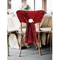 thumbnail image 4 of Sakkas Two Tone Rose Pashmina Scarf / Stole / Wrap - Red / Black - One Size, 4 of 4