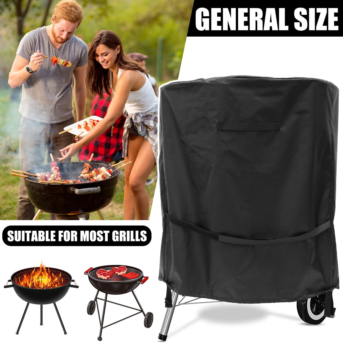 Barbecue Cover Waterproof 420D Heavy Duty BBQ Grill Cover BBQ Cover 