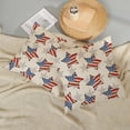thumbnail image 5 of 4th of July Pillow Covers 18x18 Inch Set of 2, America Flag Stars and Stripes Decor Patriotic Throw Pillows Independence Day Memorial Day Pillowcase Outdoor Decorations Cushion Case for Bed, 5 of 6
