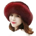 thumbnail image 2 of Womens Faux Fur Headband Winter Earwarmer Earmuff Hat Ski, 2 of 7