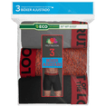 thumbnail image 2 of Bóxer Ajustado Fruit of the Loom para Hombre, Elástico Rojo Multicolor 3 Piezas Talla CH, 2 of 4