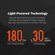 Watch,Powered Watch 50m WaterproofWatch Mens Solar Powered Solar Powered Watch 50m WaterproofWatch Luminous Watch