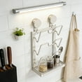 thumbnail image 5 of zhangmingg Kitchen Lid Organizer Rack Efficient Countertop Storage Solution with Removable Tray for Pot Lids and Utensils, 5 of 5