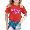 thumbnail image 1 of Birthday Girl Themed Printed Party For Toddlers T Shirt, 1 of 3