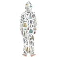 thumbnail image 3 of Vzayyk 4T-14Y Size Aviliable Cozy One-Piece Footless Sleeper Pajama Camping Elements, 3 of 8