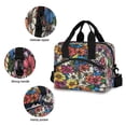 thumbnail image 5 of Lunch Bag Portable Crossbody Meal Bag Cooler Bag Insulated Lunch Bag Food Bag Handheld & Crossbody Design Flower Cartoon Cute, 5 of 6