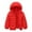 Red, variant on QHFBli Kids Lightweight Puffer Jacket Packable Bubble Coat Down Cotton Coats Zip Up Hooded Outwear