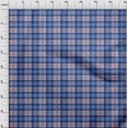 thumbnail image 2 of oneOone Georgette Viscose Fabric Madras Check Print Sewing Fabric BTY 42 Inch Wide, 2 of 3