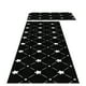 thumbnail image 2 of Tapete de Cocina, Juego de 2 Alfombras de Cocina Acolchadas, Tapete Antideslizante para Escritorio, Juego de Alfombras Impermeables para Cocina, Piso y Oficina, 2 of 7