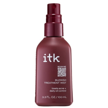ITK Skincare Blemish Mist Acne Treatment With 2% Salicylic Acid for All Skin Types, 3.3 oz