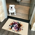 thumbnail image 2 of Bernese Mountain Dog Portrait Watercolor Vintage Retro Styles Doormat Berner Lover Gifts Indoor Outdoor Welcome Mat - 00001, 2 of 5