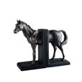 thumbnail image 1 of Sujetalibros de esculturas de caballos, adornos para el hogar, artesanía práctica, soportes de libros de resina creativos para oficina, estantería y, 1 of 8