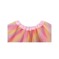 thumbnail image 3 of Women's Elastic 3 Layered Tulle Tutu Ballet Skirt Pride Tutu, Rainbow, 3 of 3