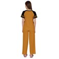thumbnail image 4 of Inkmeso Solid Sleepwear Pajama Set For WoMen's Raglan Sleeve Nightwear Pj Loungewear Sets, 4 of 7