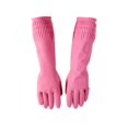 thumbnail image 2 of Topumt Rubber Latex Long Sleeve Household Gloves Hand Protector Dishes, 2 of 4