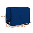 thumbnail image 6 of COVERS&ALL Outdoor Generator Cover, 18 Oz Heavy Duty Waterproof UV & Weather Resistant, Universal Portable Equipment Storage Protector with Air Vents & Drawstrings (38"W X 28"D X 30"H, Blue), 6 of 6