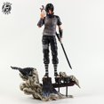thumbnail image 3 of Naruto Anbu Itachi Standing Pose Uchiha Itachi Hand-made Model Office Decoration, 3 of 5