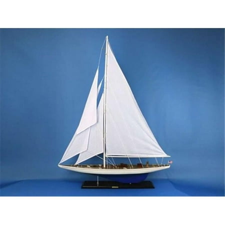 Handcrafted Model Ships Enterprise 60 in. Decorative Sail Boat
