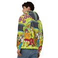 thumbnail image 2 of Sigee Scooby-Doo Am for Men's Zip-Up Hoodie Moisture Wicking and Breathable, Full Zip Hooded Sweatshirt,Large, 2 of 8