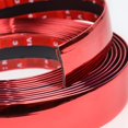 thumbnail image 2 of 25Foot Chrome Red Automotive Trim Molding Strip - 1/4"(6mm) Cars Body Side Red Moulding Trim Strips(Self Adhesive) for Motor/Truck/RV Door Window Bumper Scratch-Proof/Chrome Red, 2 of 7