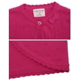 thumbnail image 7 of Uniexcosm Little Girls Sweaters Shrug Cardigan Knit Long Sleeve Wedding Cardigans, 7 of 7