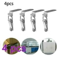 thumbnail image 4 of 4 Pieces Toggle Latch, Lever Latch Spring Latch Latch Stainless Steel Toggle for Tool Chest, Latch Lever, Drawer,, 4 of 5